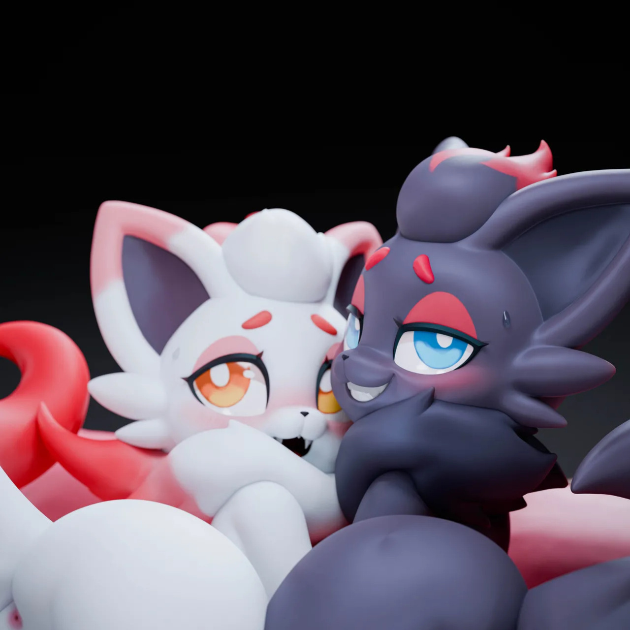LingMo studio – Zorua Twins