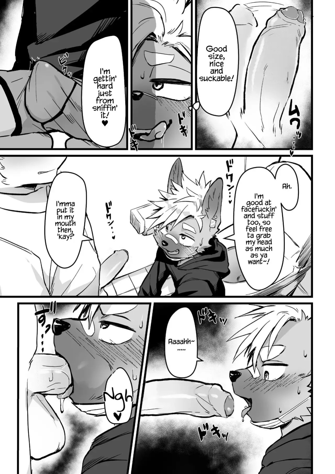 [HARD DROP (Mada Tarou)] Osugaki-kun wa Yarimakuritai | The punk boy wants to get Fucked [ENG] [Decensored]