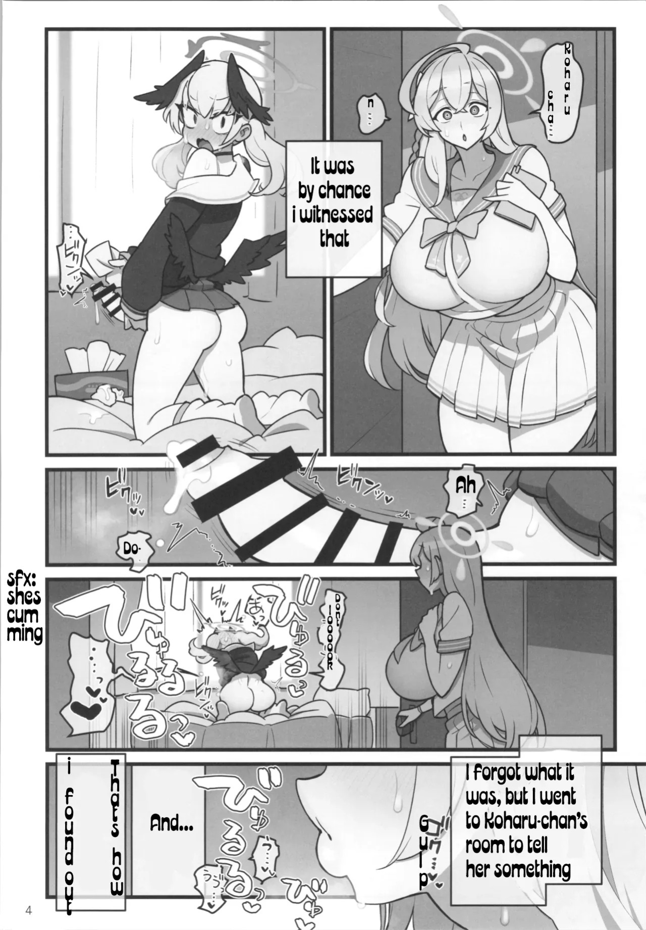 (C103) [Kakuzato-ichi (Kakuzatou)] Koharu Futanaru (Blue Archive) [English] [Diegsterr]