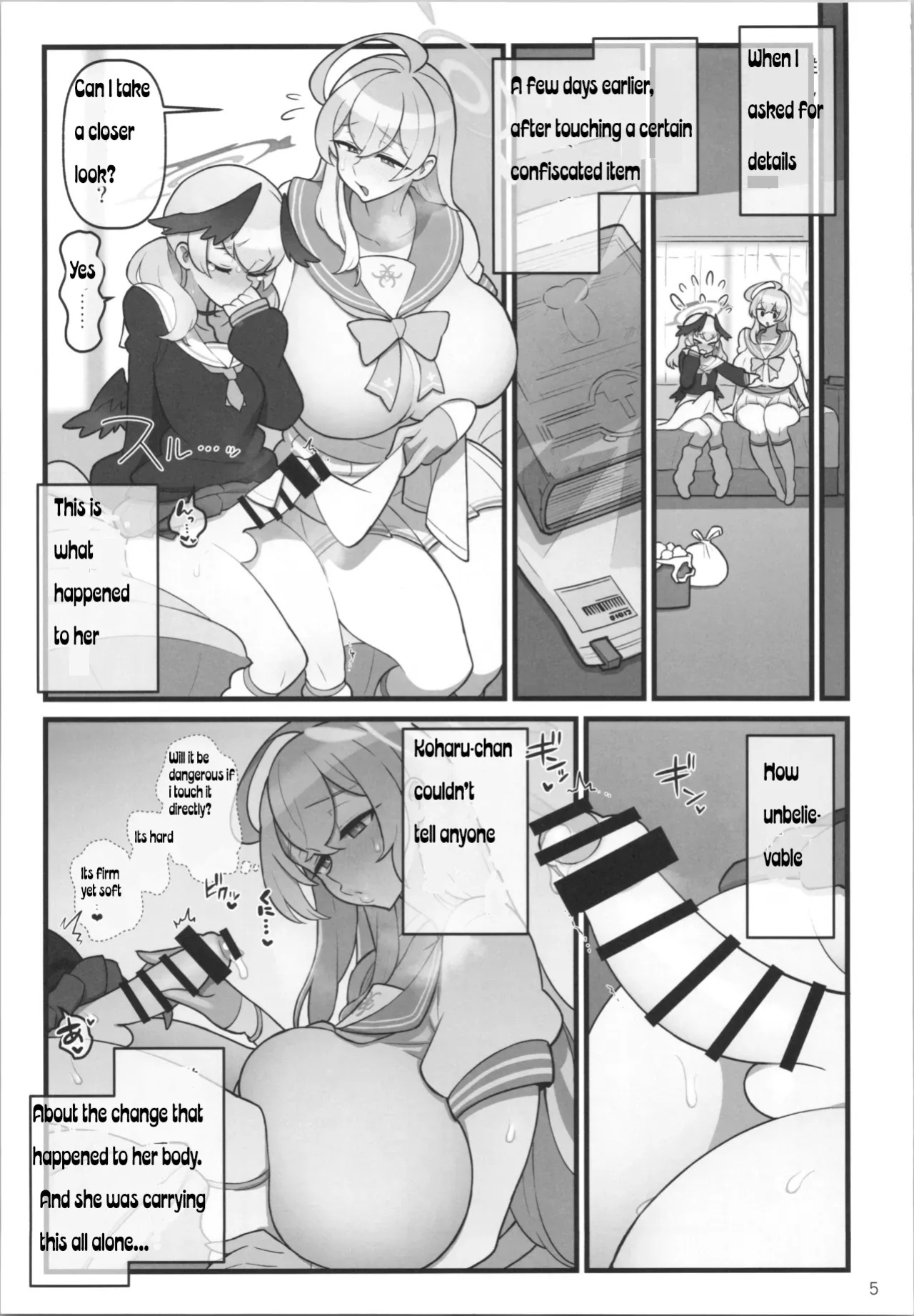 (C103) [Kakuzato-ichi (Kakuzatou)] Koharu Futanaru (Blue Archive) [English] [Diegsterr]