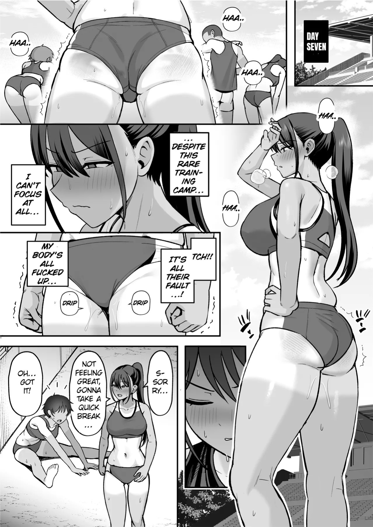 [Eat in (Toin)] Rikujoubu Buchou, Yankee-tachi ni Otosareru 2 | Track and Field Club Leader Surrenders to a Bunch of Delinquents 2 [English] [SomeGoodHentai] [Digital]