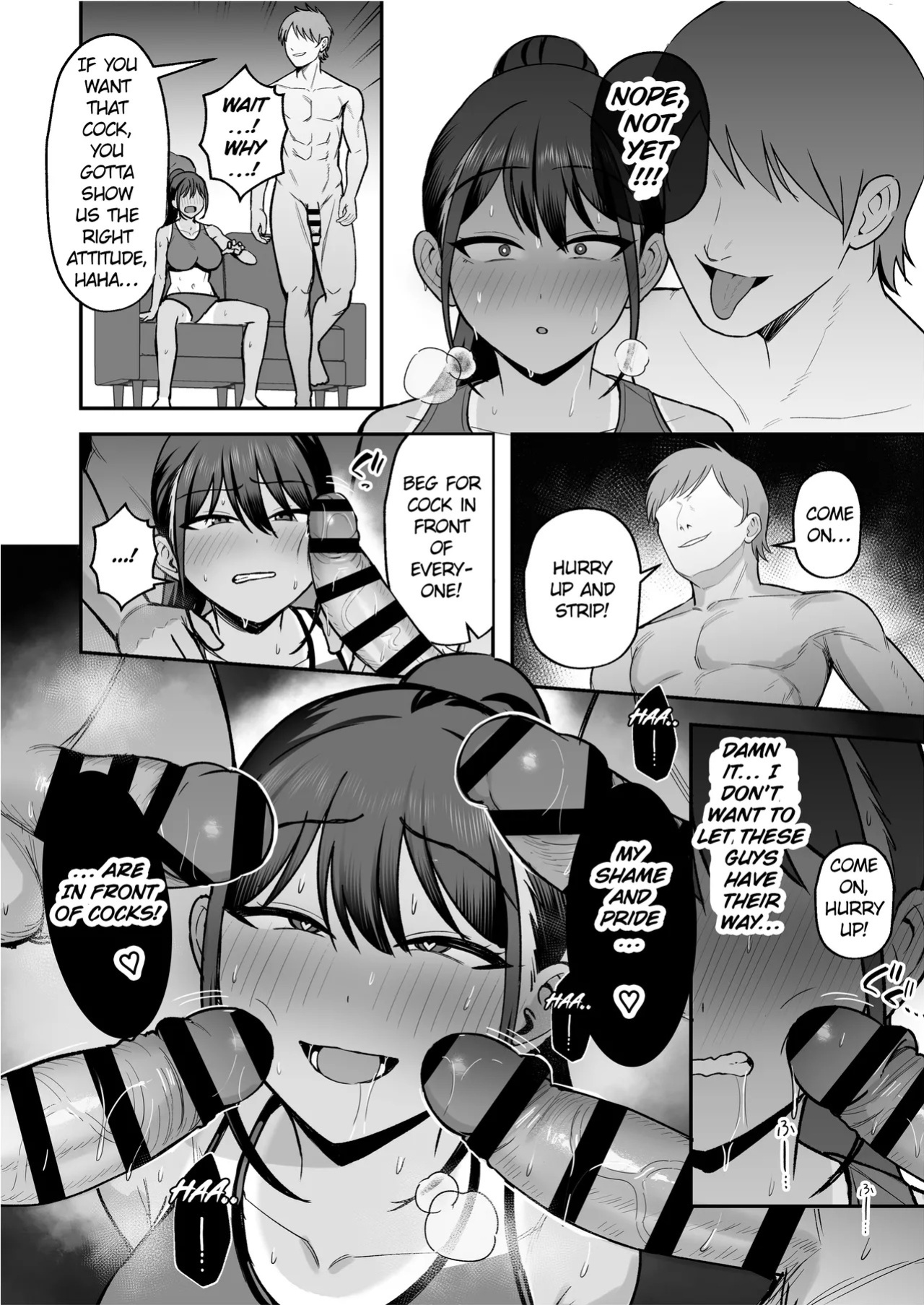 [Eat in (Toin)] Rikujoubu Buchou, Yankee-tachi ni Otosareru 2 | Track and Field Club Leader Surrenders to a Bunch of Delinquents 2 [English] [SomeGoodHentai] [Digital]