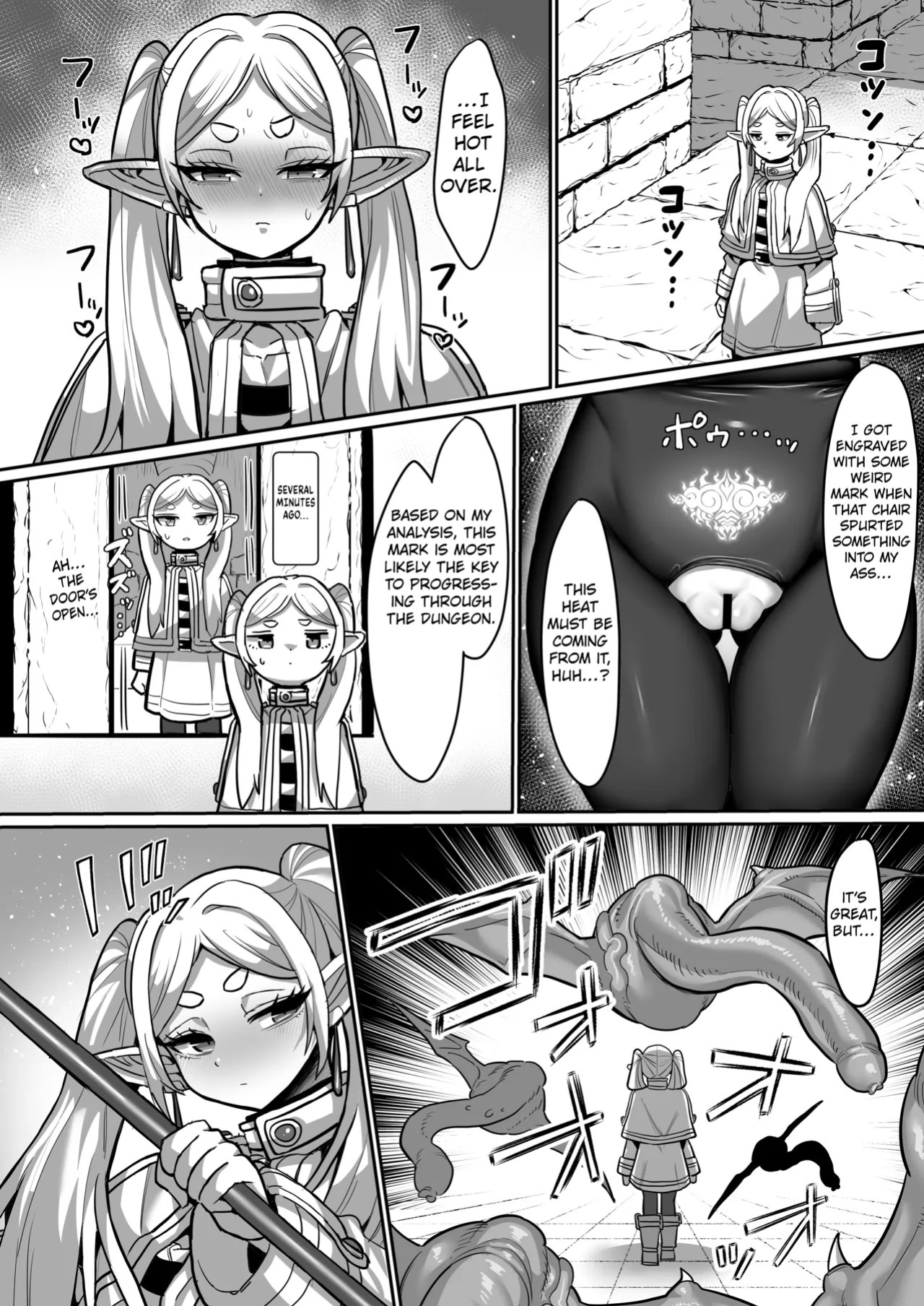 [Sei no Mamono (Sena)] Frieren and the Erotic Trap Dungeon [Digital] [English] [Kuraudo]