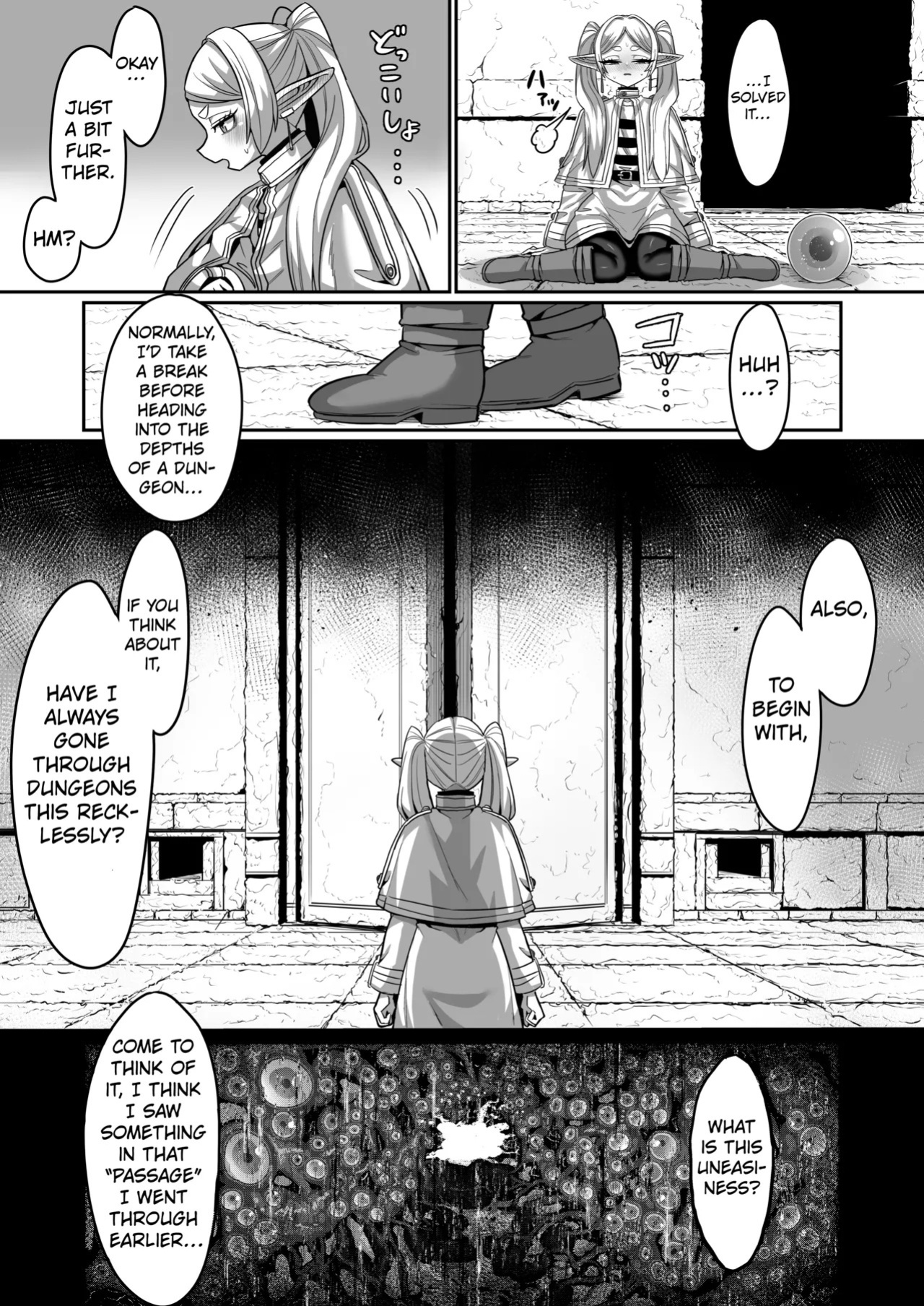 [Sei no Mamono (Sena)] Frieren and the Erotic Trap Dungeon [Digital] [English] [Kuraudo]