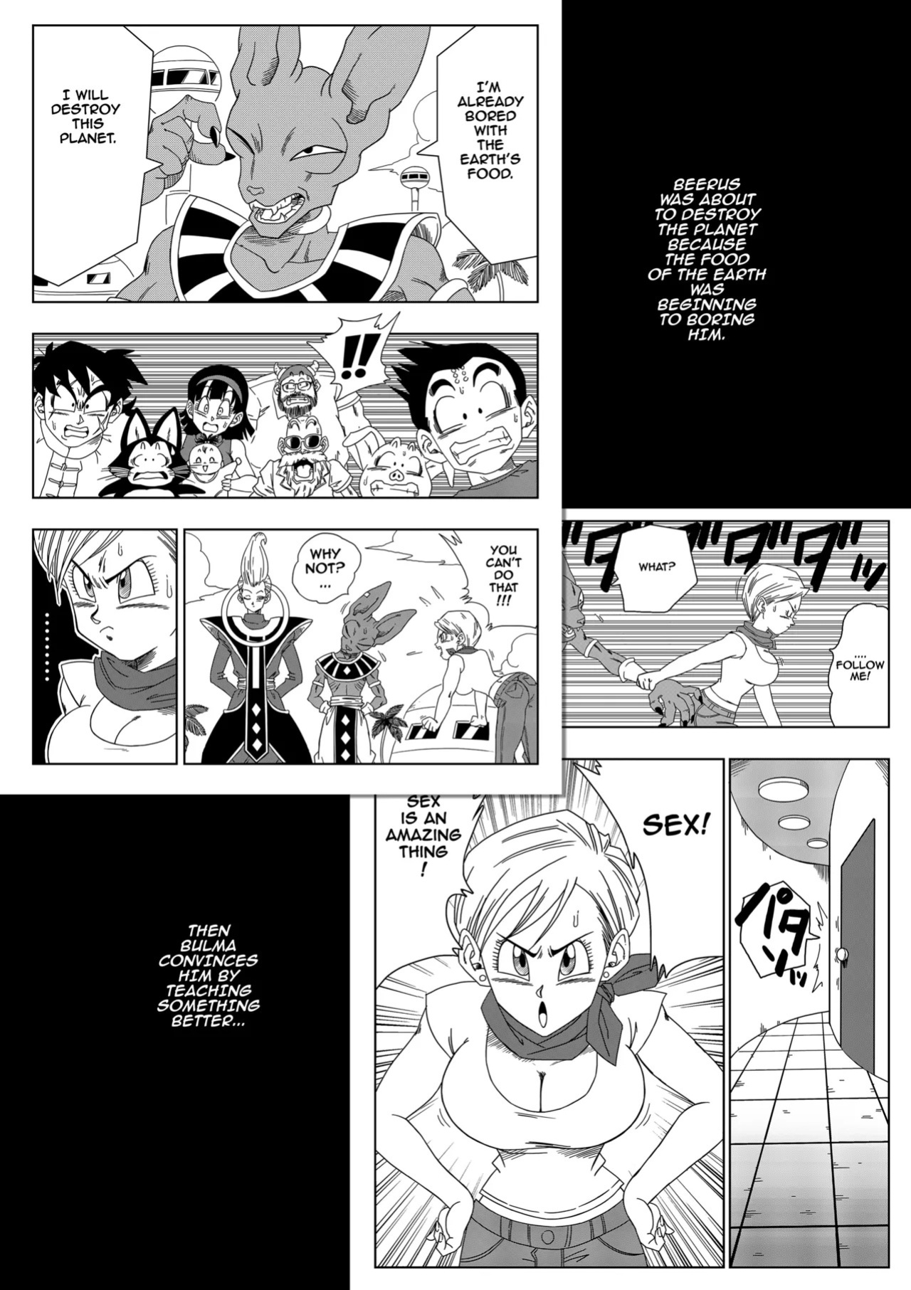 [yamamotodoujinshi] No One Disobeys Beerus! [English] [Uncensored]