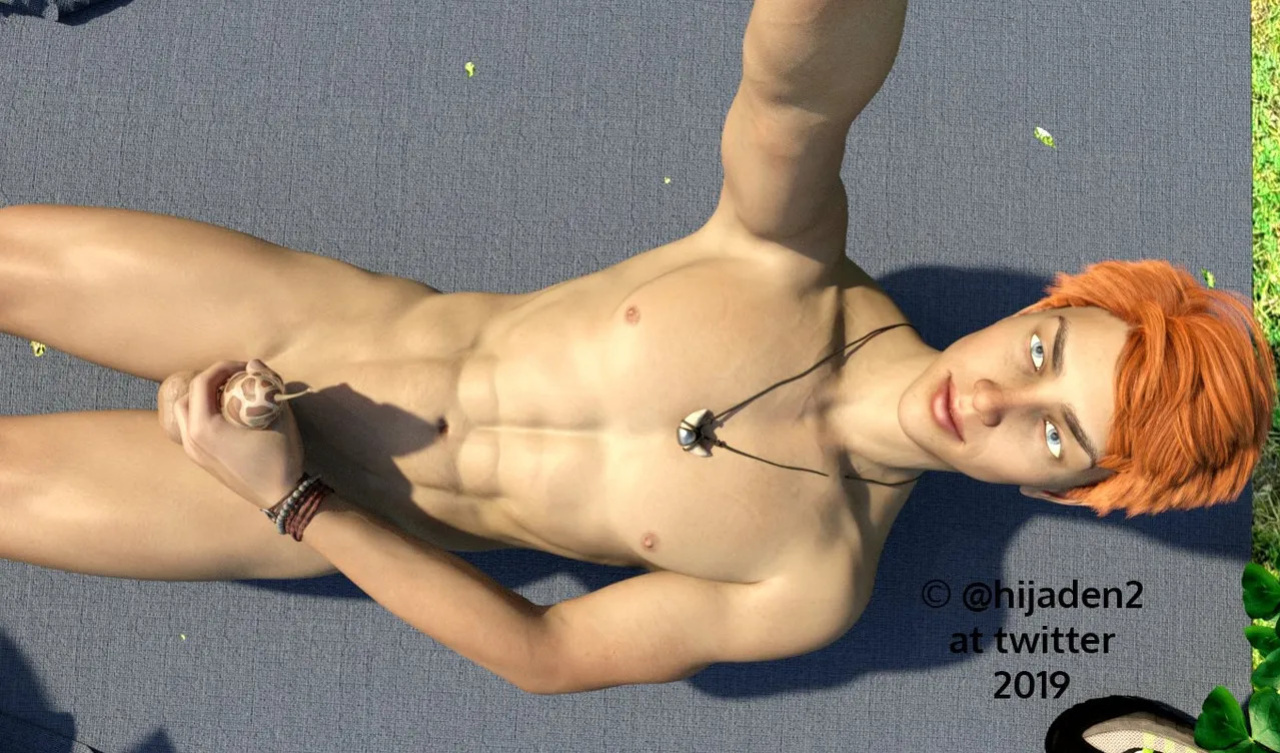 [Hijaden] Masturbation in the woods