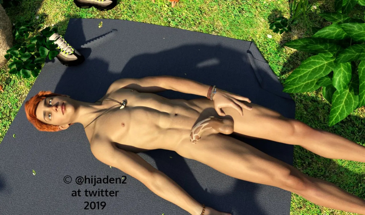 [Hijaden] Masturbation in the woods
