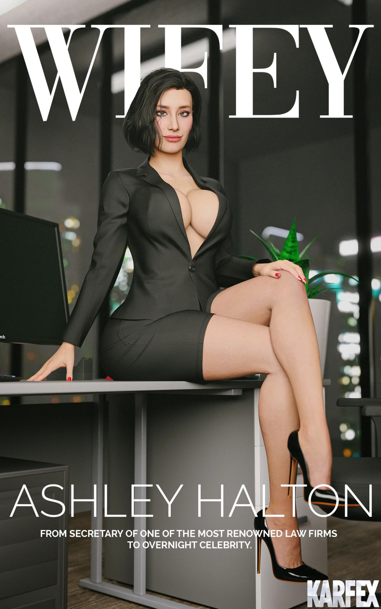 [KARFEX] Ashley, Bella, Regina & Jasmine (WHITE)
