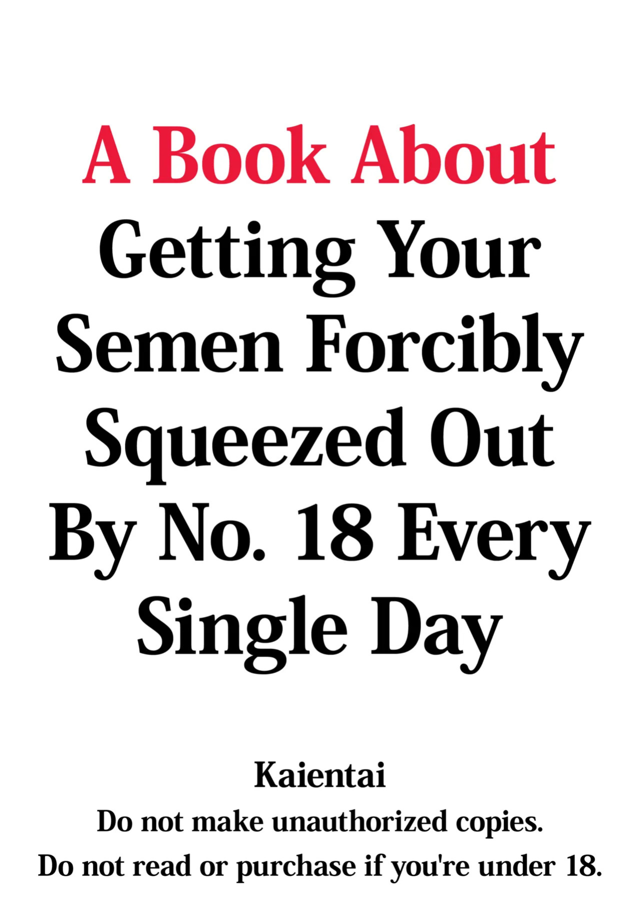 C92) [Kaientai (Shuten Douji)] 18-gou ni Mainichi Muriyari Semen Shiboritorareru Hon | A Book About Getting Your Semen Forcibly Squeezed Out By No. 18 Every Single Day (Dragon Ball Z) [English] [Decensored] [ATF] [Colorized]