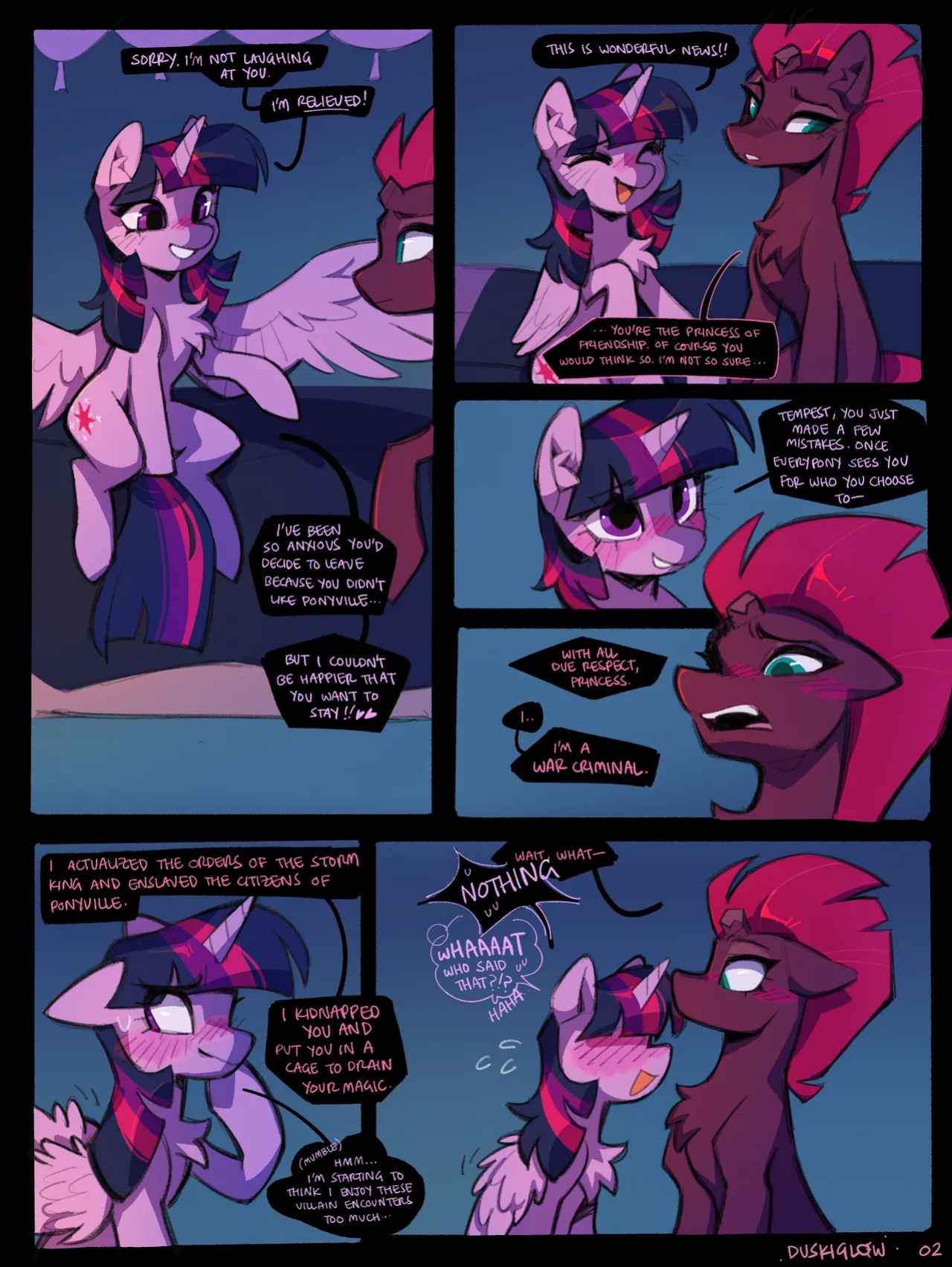 [Duskiglow] TwiTempest Comic