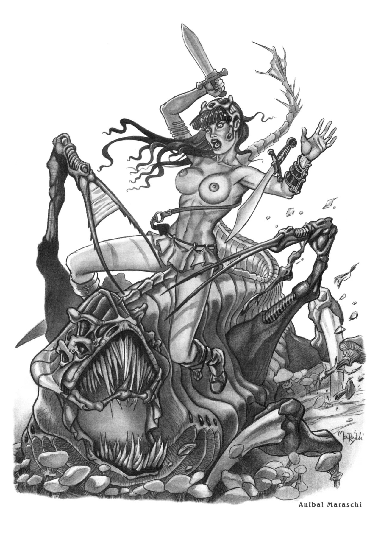 Warriors Queens 2 (A Gallery Girls Collection) [English]