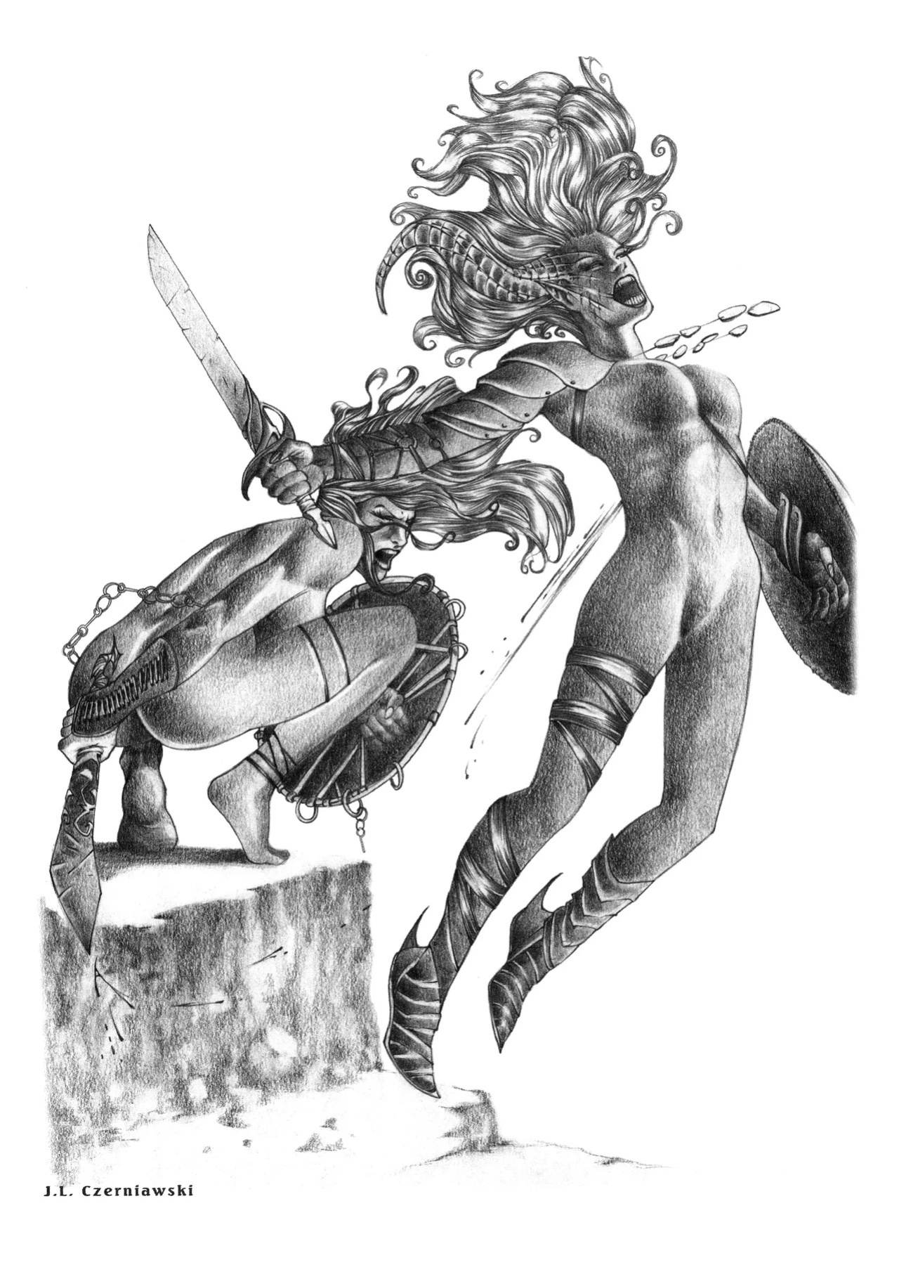 Warriors Queens 2 (A Gallery Girls Collection) [English]