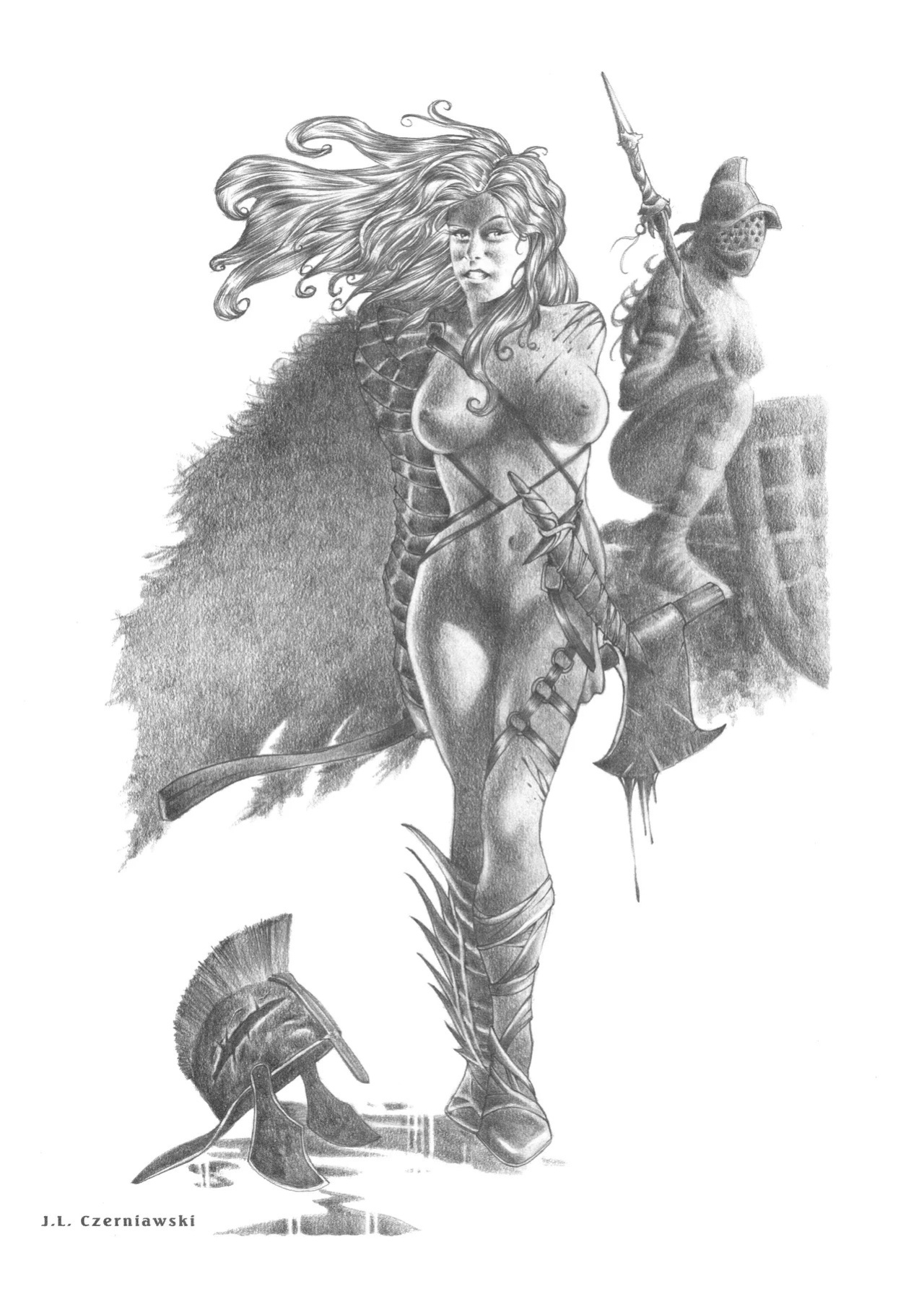 Warriors Queens 2 (A Gallery Girls Collection) [English]