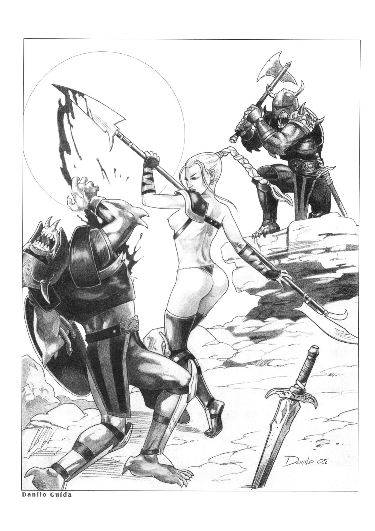 Warriors Queens 2 (A Gallery Girls Collection) [English]