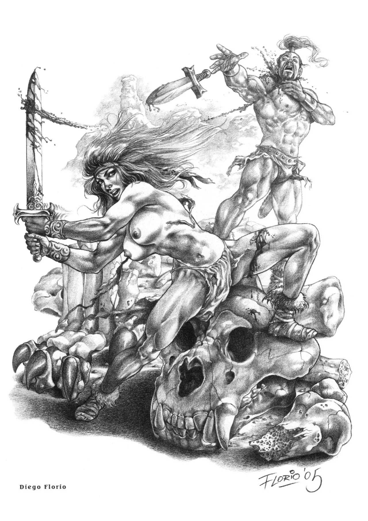 Warriors Queens 2 (A Gallery Girls Collection) [English]