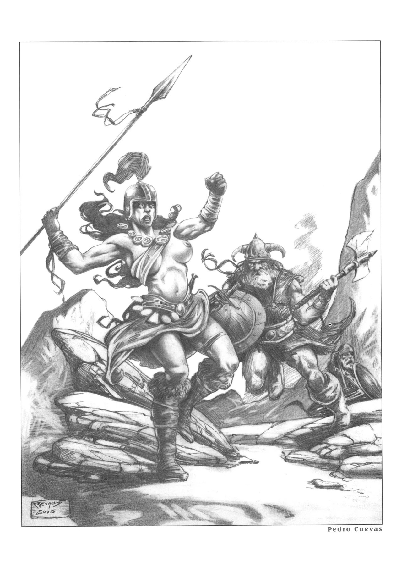 Warriors Queens 2 (A Gallery Girls Collection) [English]