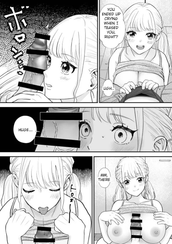 [Sweet Milk] Debu de Gasatsu datta Osananajimi ga Kyonyuu Yariman ni Seichou Shiteita [English]