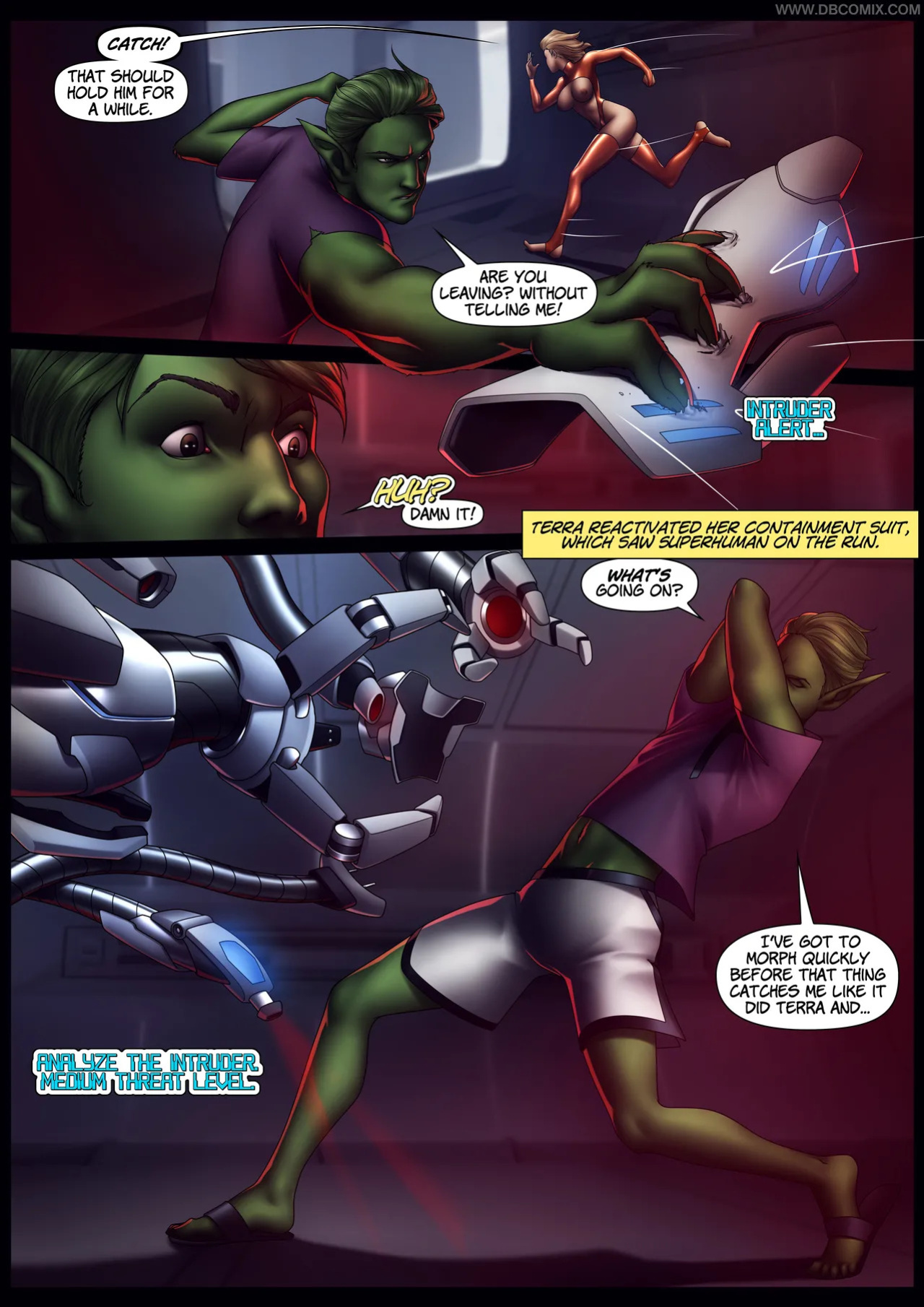 [DBComix] Teen Titans Blackfire Second Edition