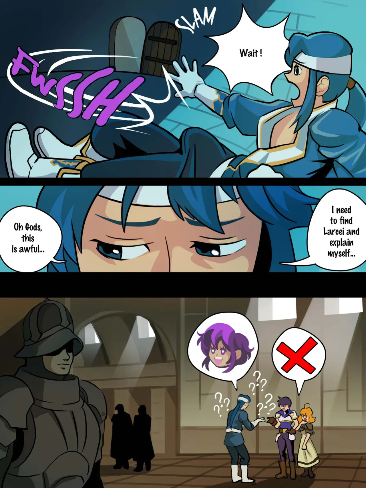 [Burgers N' Shakes] Larcei's Intimate Duel (Fire Emblem)