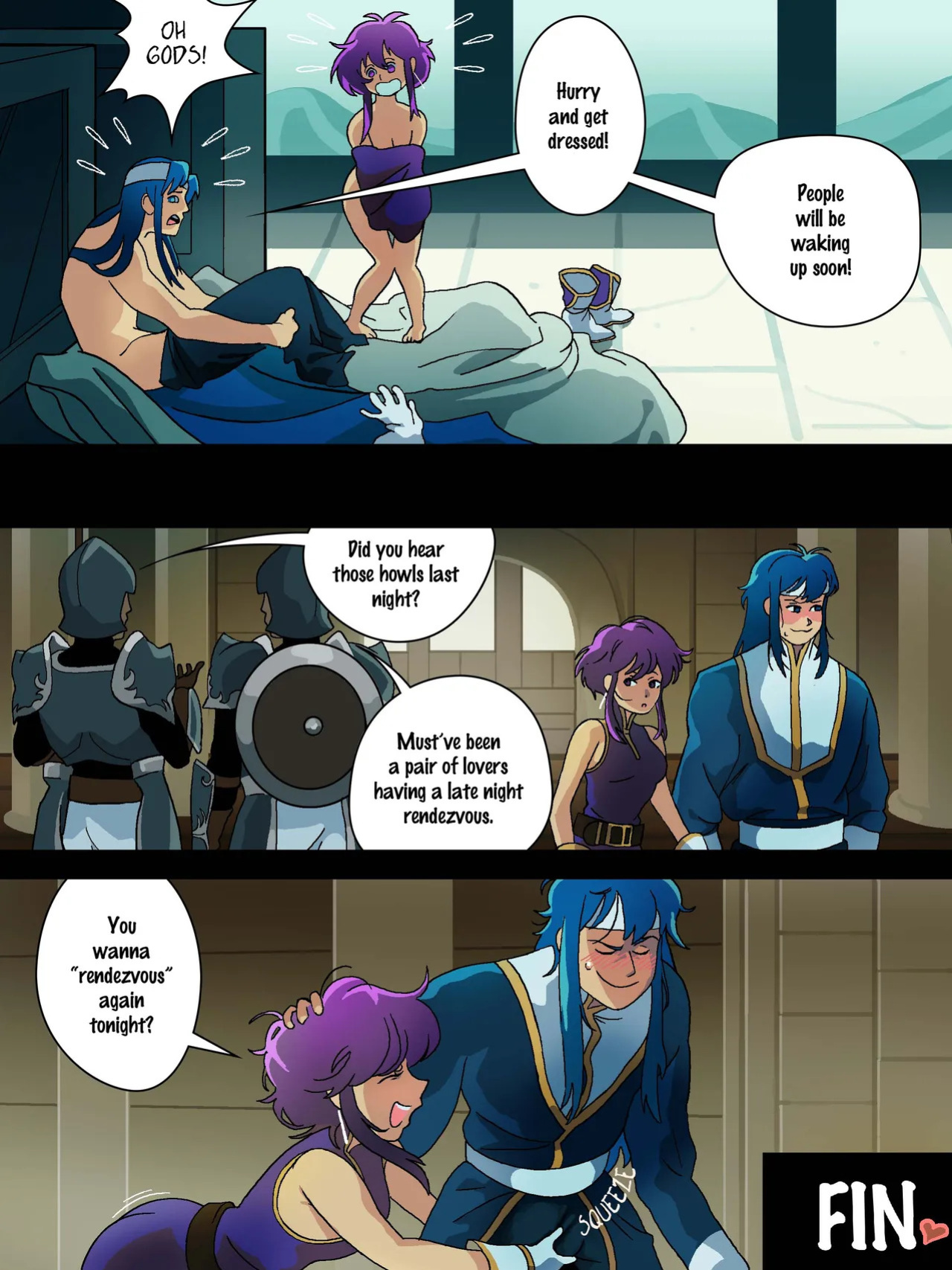 [Burgers N' Shakes] Larcei's Intimate Duel (Fire Emblem)