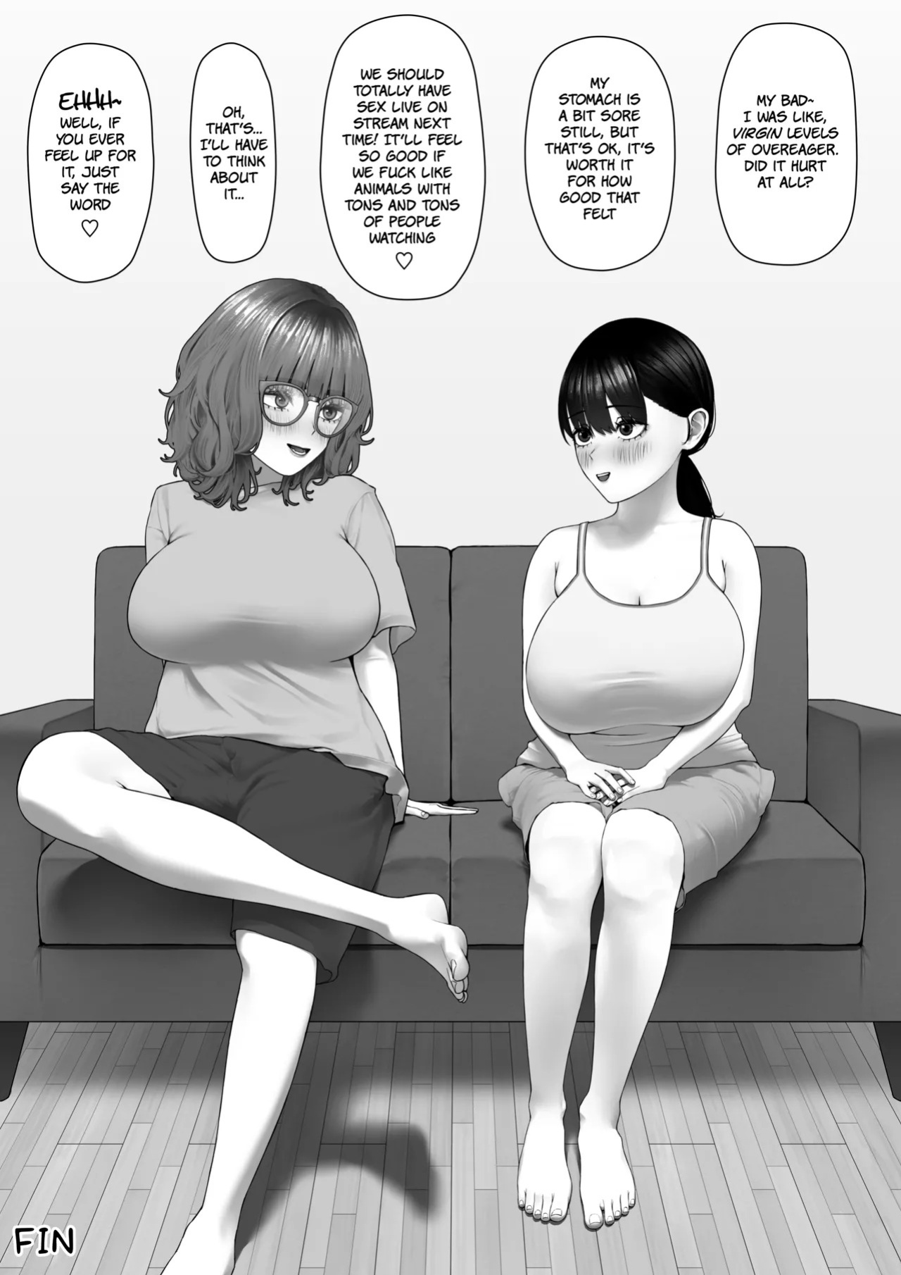 [Sujou no Saba (Sabakan)] 30cm Chou Tsuyotsuyo Futanari Chinpo o Semen ga Karerukurai Manzoku Saserareru kana? [English] [Decensored]