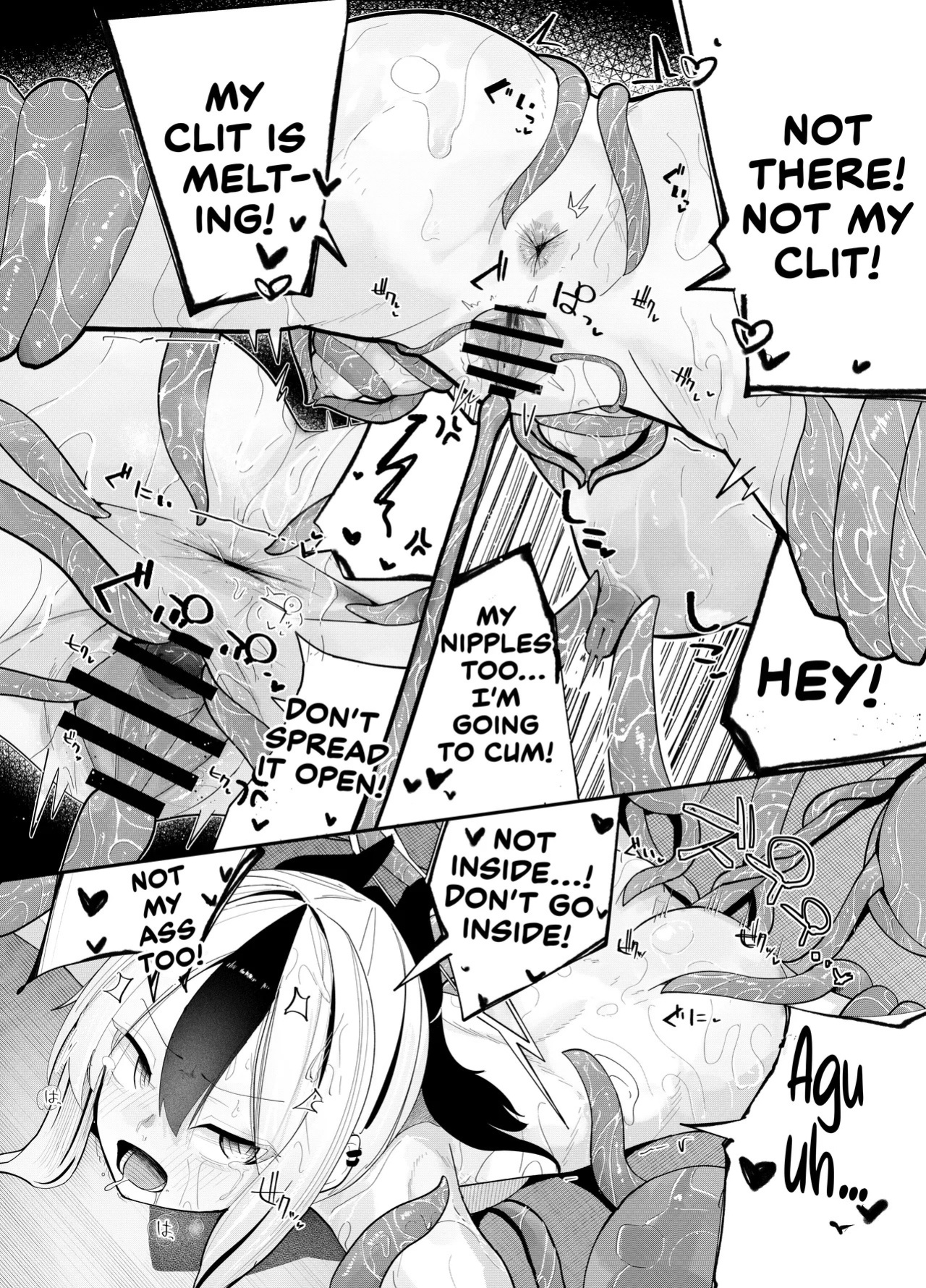 [Kanyan] Pankeeki NI Maketa Onikata Kayoko GA Shokushuukan No Matsu Doro Doro Battaa NI Naru Hon | Sticky Kayoko, a Story Where Pan-Chan Rapes and Turns Her Into a Buttery Mess! (Blue Archive) [English] [Kinsei Translations] [Digital]