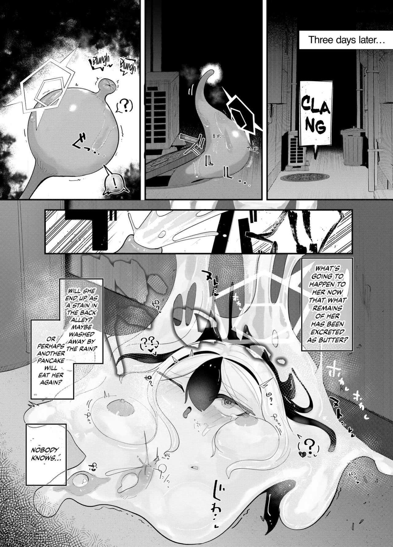 [Kanyan] Pankeeki NI Maketa Onikata Kayoko GA Shokushuukan No Matsu Doro Doro Battaa NI Naru Hon | Sticky Kayoko, a Story Where Pan-Chan Rapes and Turns Her Into a Buttery Mess! (Blue Archive) [English] [Kinsei Translations] [Digital]
