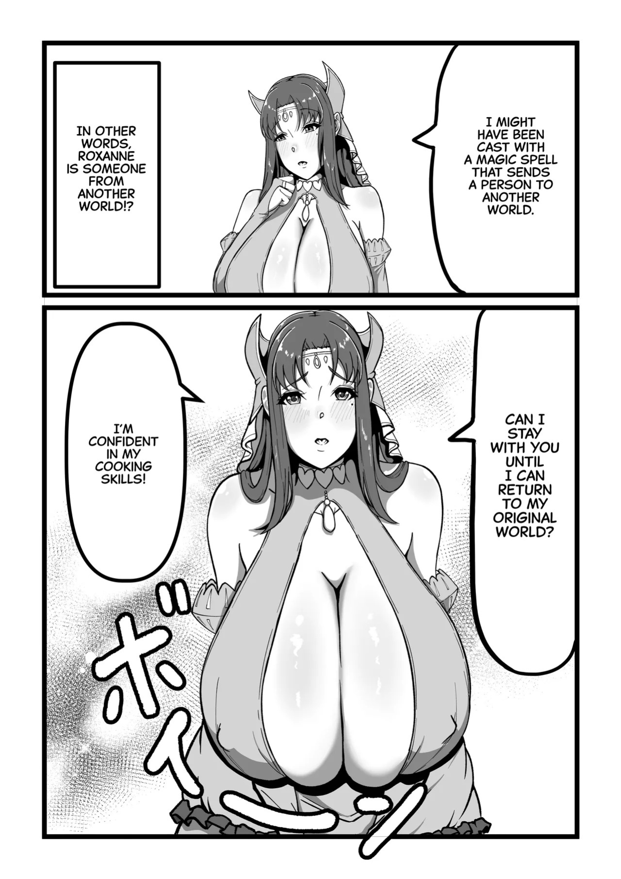[Tanaka no Miso] Roxanne Isekai e Iku | Roxanne Goes to Another World (Kyonyuu Fantasy) [English] [CarlJPTL]