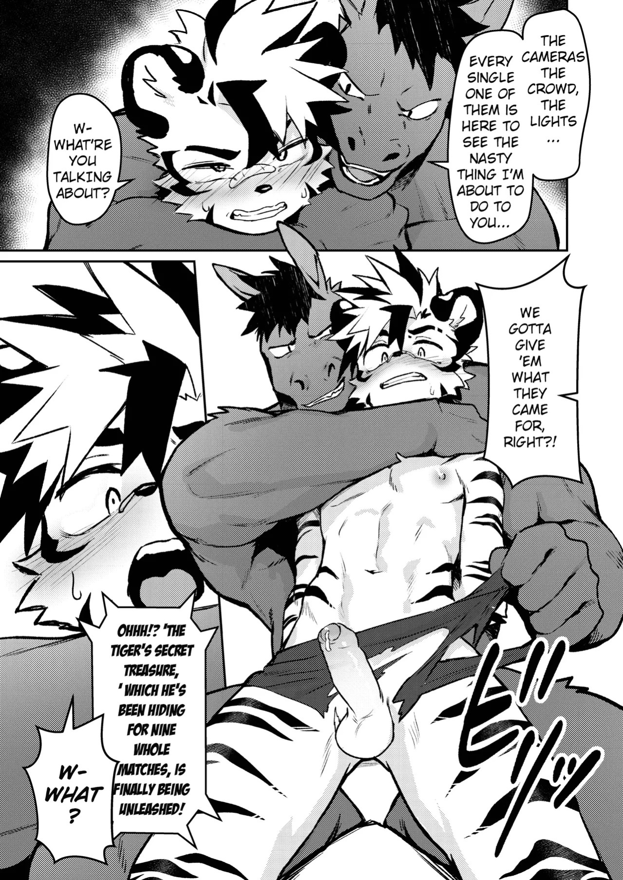 [HARD DROP (Mada Tarou)] POWERFUL BOYZ [ENG] [UNCENSORED]