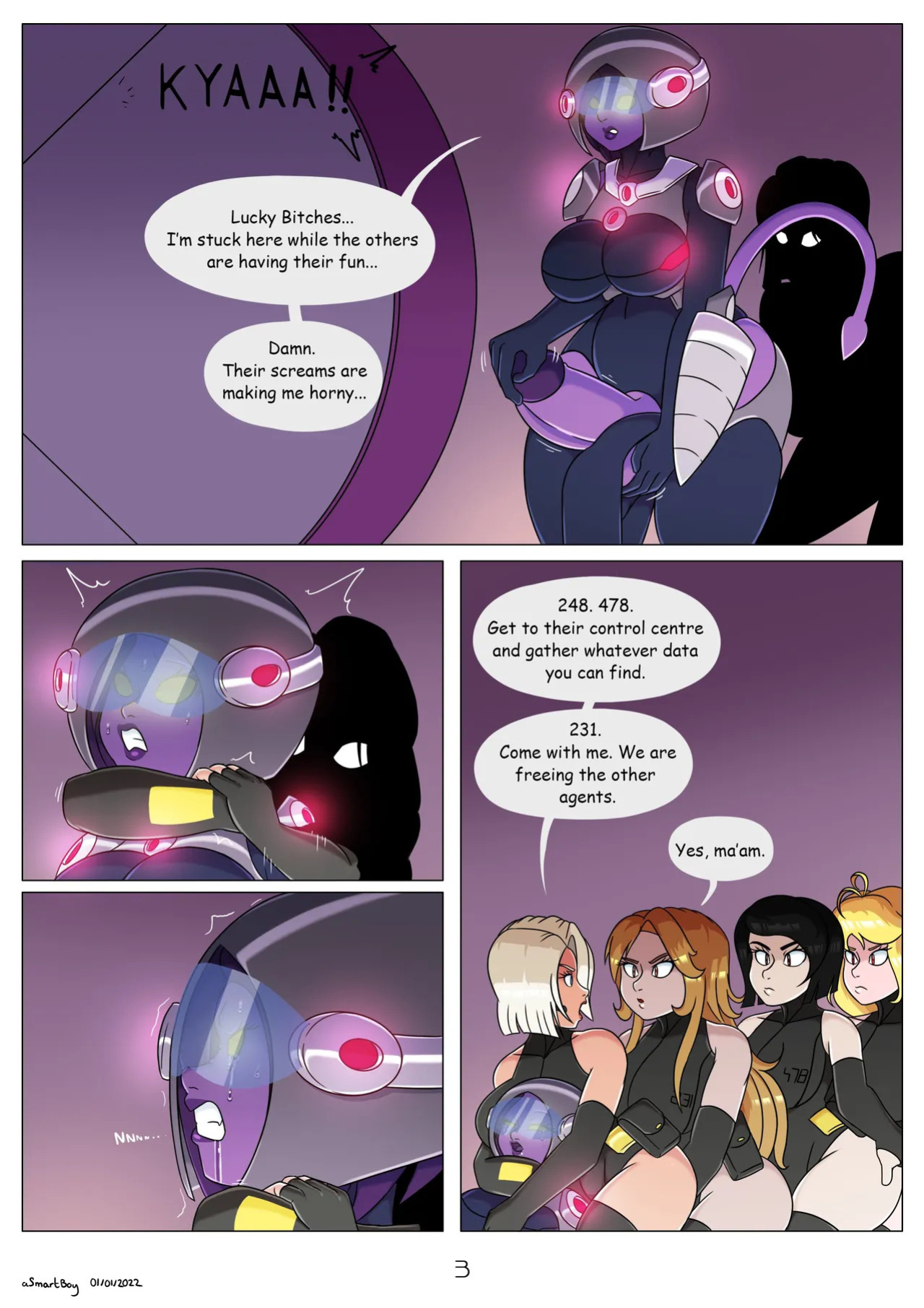 [ASmartBoy] Lesbialien War: Mindswitch (Ongoing)