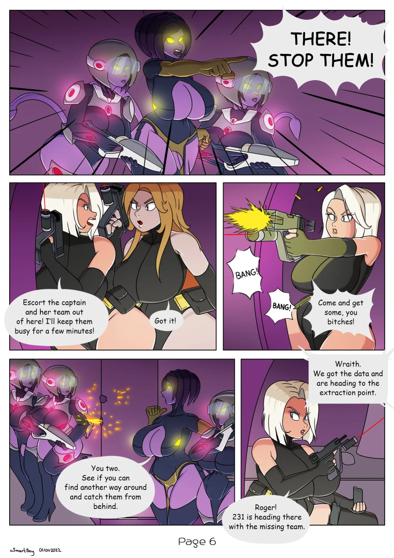 [ASmartBoy] Lesbialien War: Mindswitch (Ongoing)