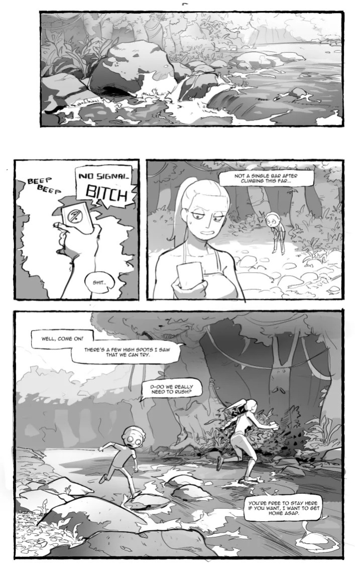 [Matchattea] That Time me and my younger brother got stranded in some alien planet and can't get back home. Also I'm secretly attracted to him and I think he is attracted to me too. But I can't say anything- (Rick & Morty) [ongoing]