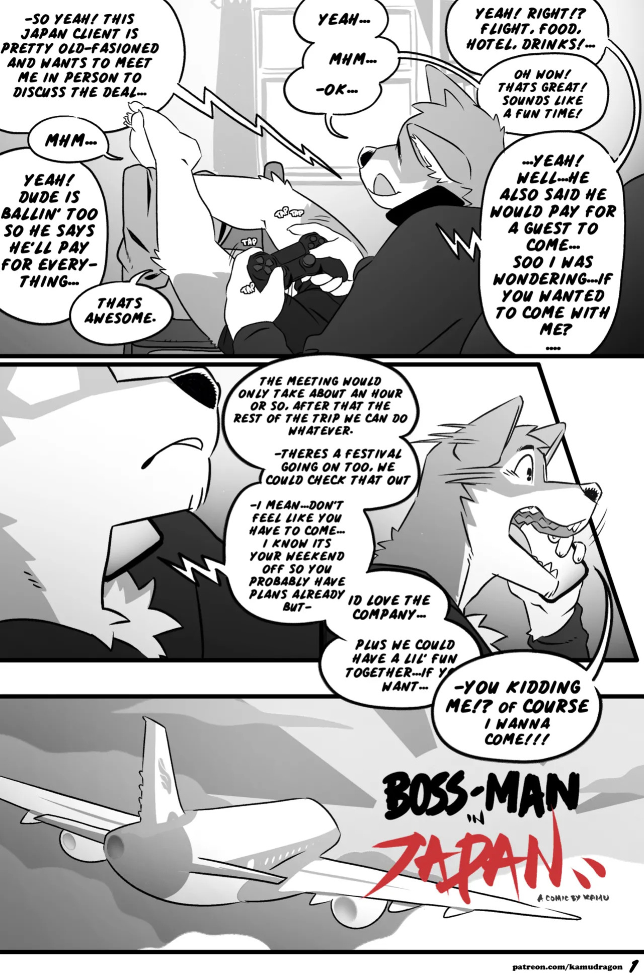 [KamuDragon] BOSSMAN IN JAPAN! (WIP)