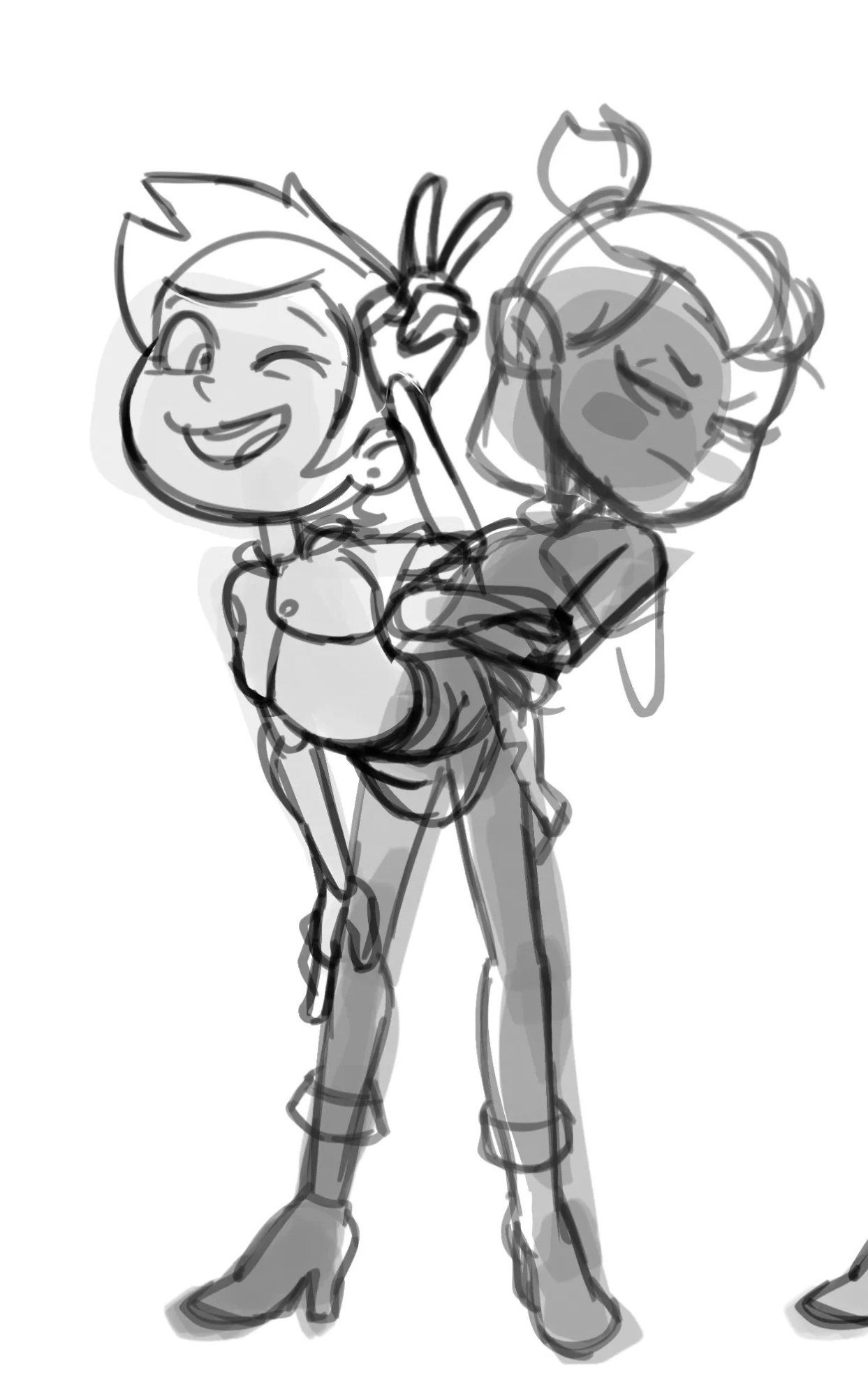 [Cothswoller] What if Luz got Permanently Turned into Amity's Cock and Balls?