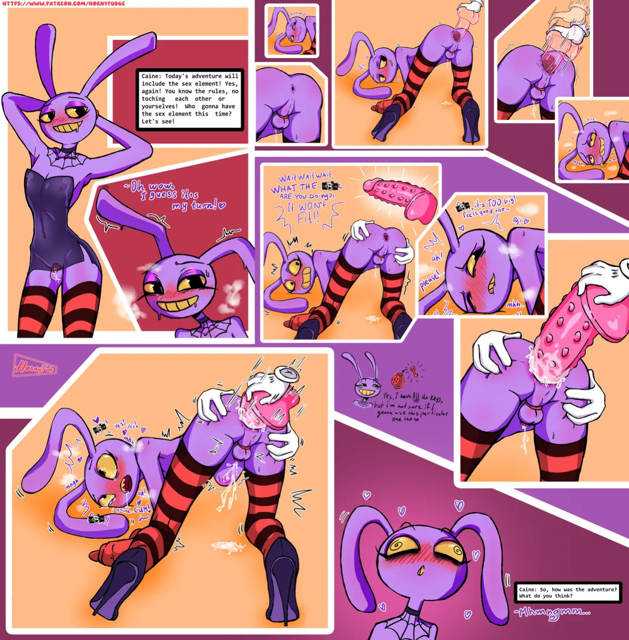 [HornyFudge] Witch Jax comic 3/3 (The Amazing Digital Circus)