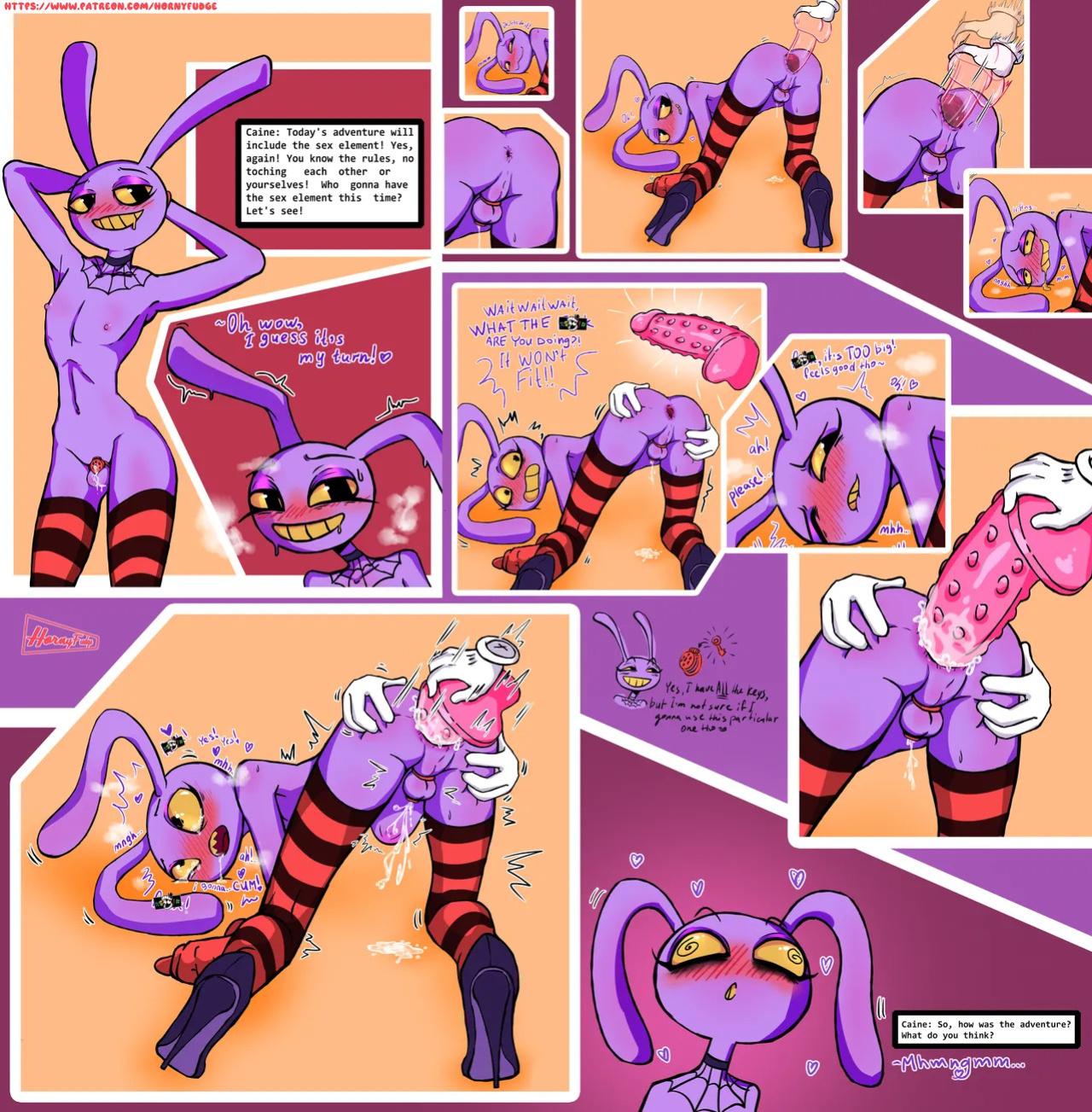 [HornyFudge] Witch Jax comic 3/3 (The Amazing Digital Circus)