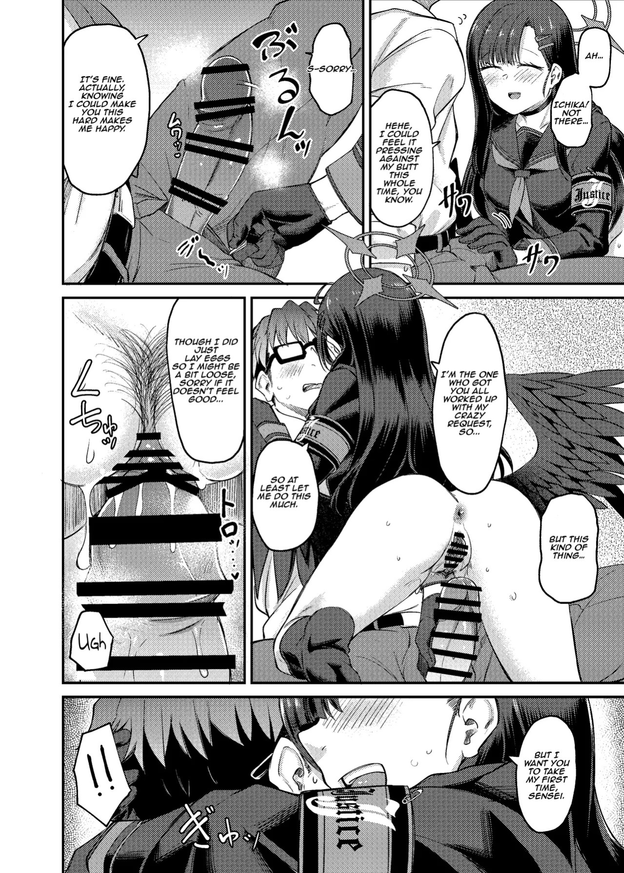 [Hx3I (Hirano Kawajuu)] Ichika Umussu! | Ichika is About to Lay Her Egg! (Blue Archive) [English] [Aishi21] [Digital]