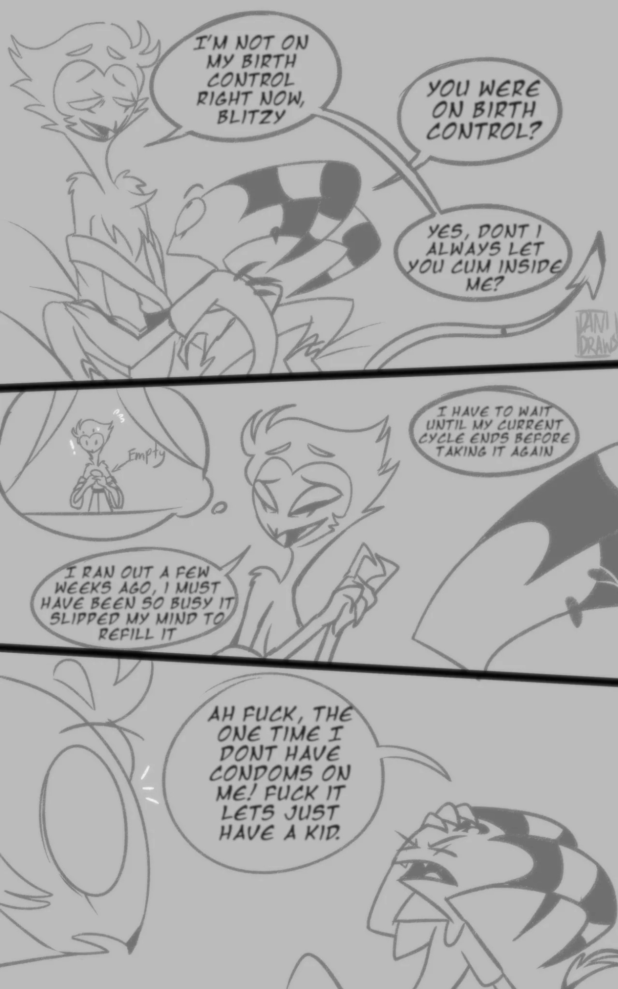 Blitzø & Stolas's NSFW Egg Journey