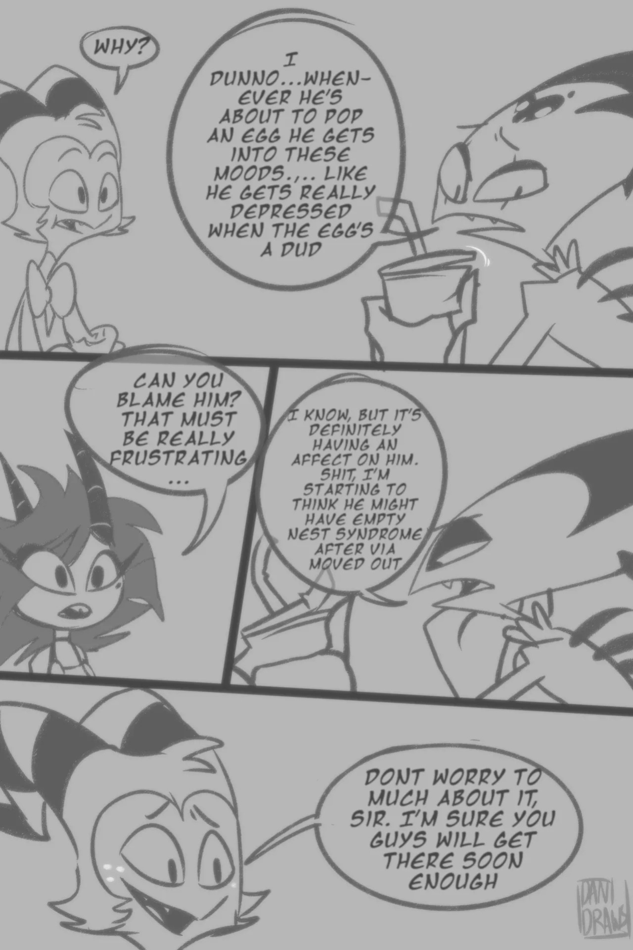 Blitzø & Stolas's NSFW Egg Journey