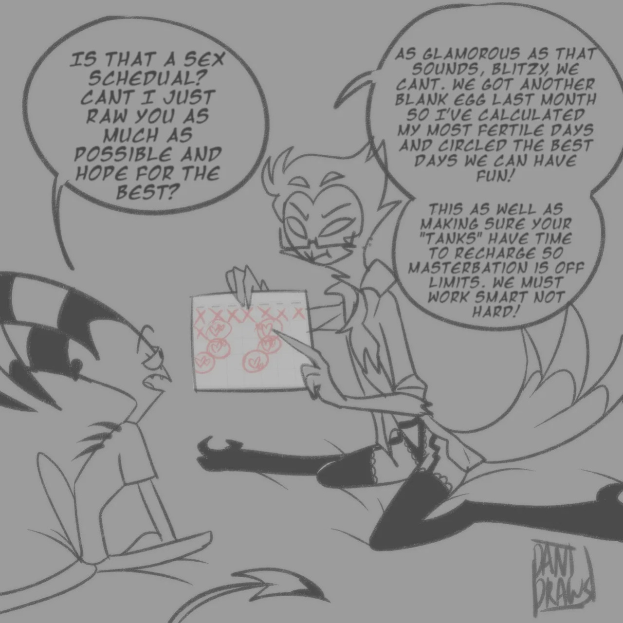 Blitzø & Stolas's NSFW Egg Journey