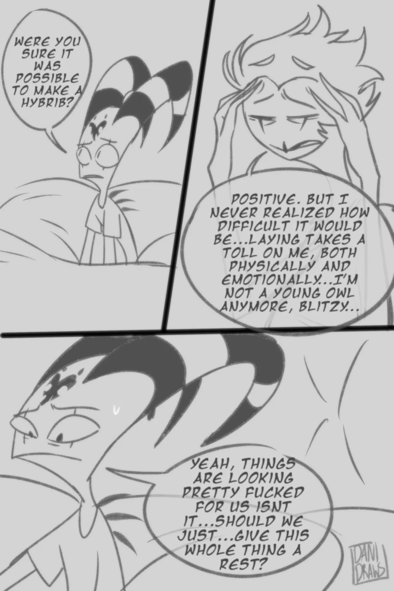 Blitzø & Stolas's NSFW Egg Journey