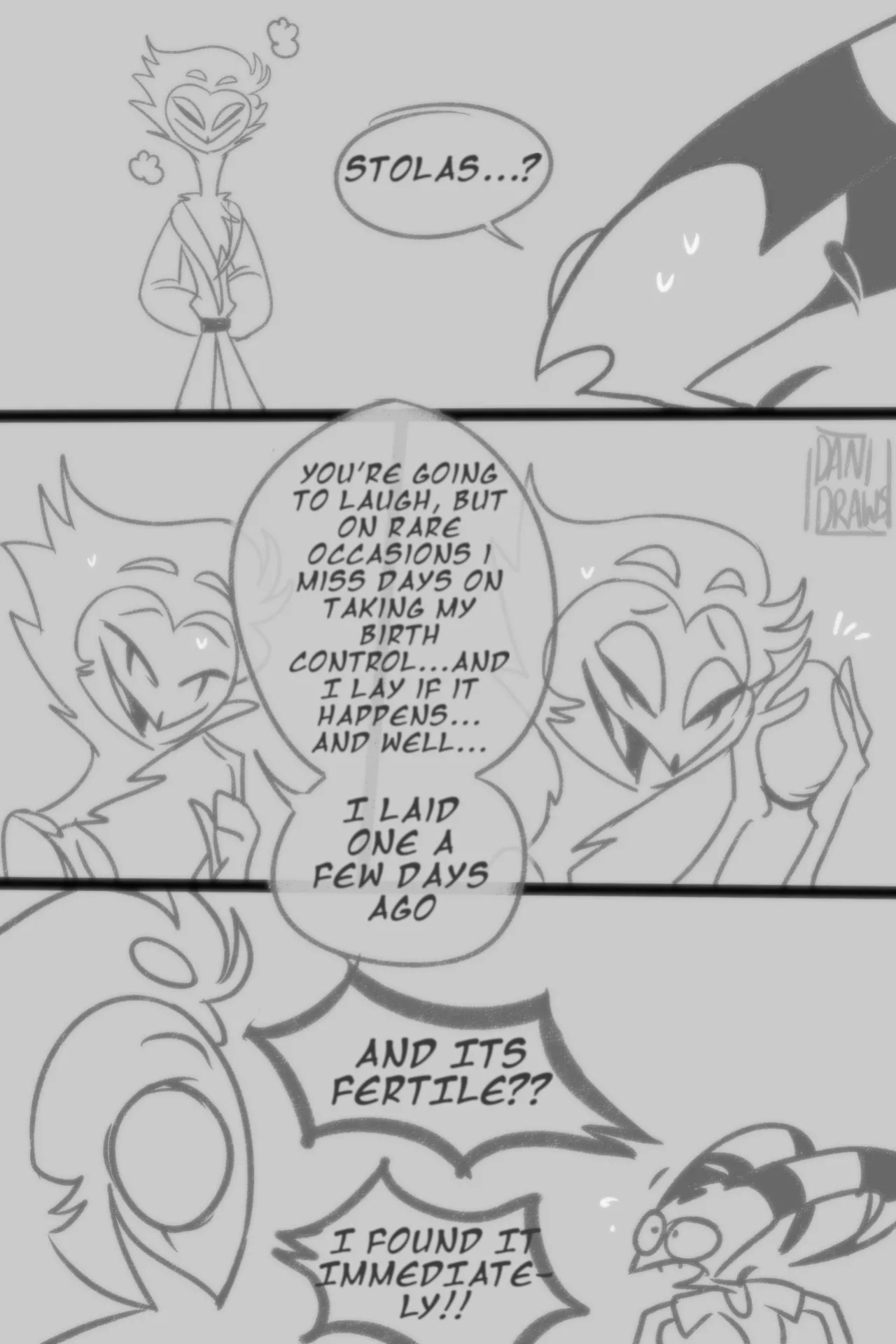 Blitzø & Stolas's NSFW Egg Journey
