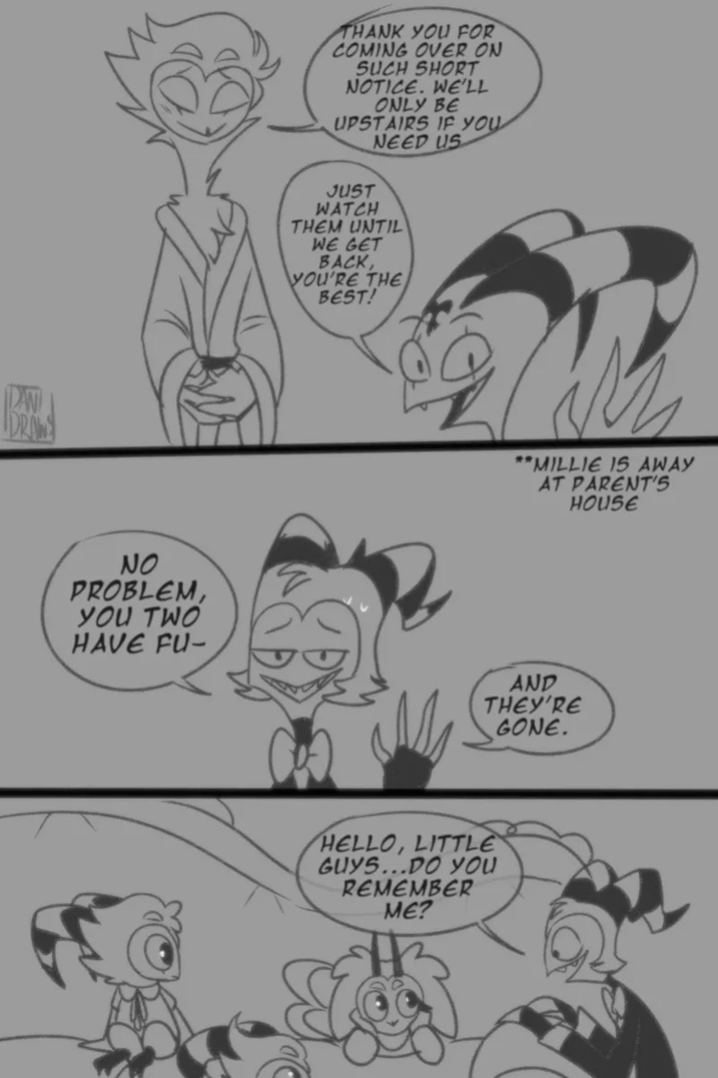 Blitzø & Stolas's NSFW Egg Journey