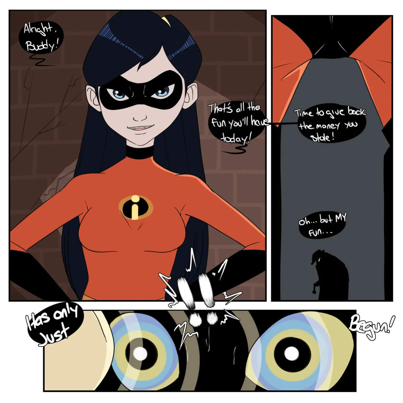 [Inuyuru] Violet Hypnotism (The Incredibles) [Ongoing]