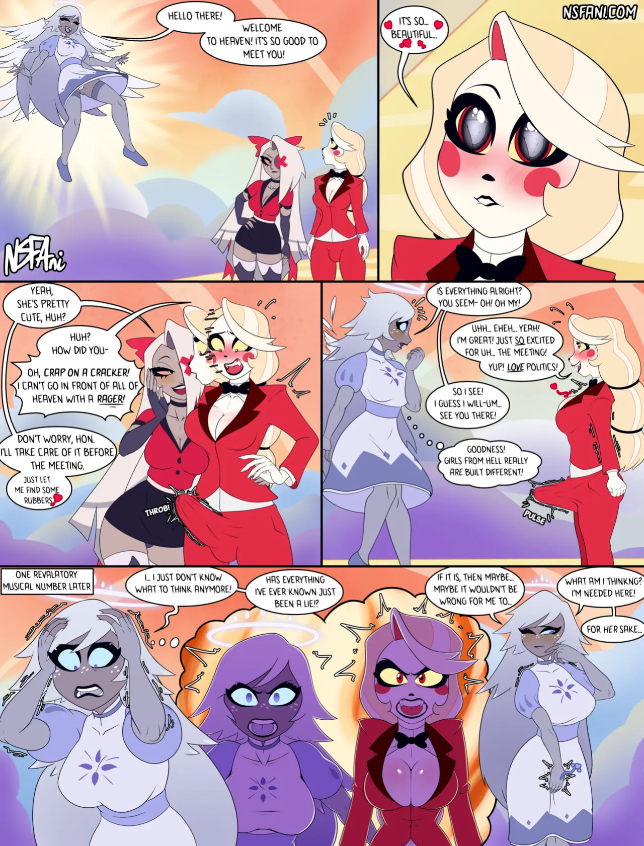 [NSFAni] Falling for Angels (Hazbin Hotel)