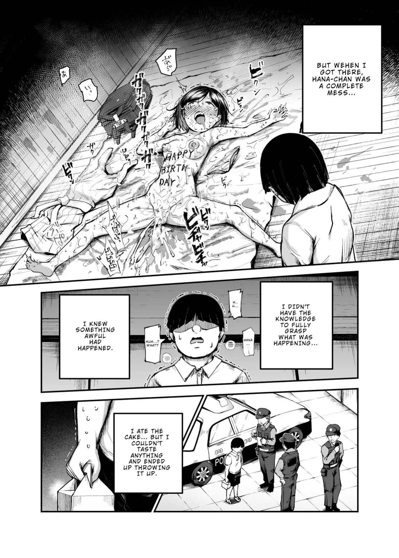 [Nyuu Koubou (Takamaru)] Daisuki Datta Hana-chan ga Happy Birthday-ape Sareta Hi EX Time Slip shite Hannin o Sagashidase!! | The Day my Beloved Hana-chan Got a Happy Birthday Surprise [English]