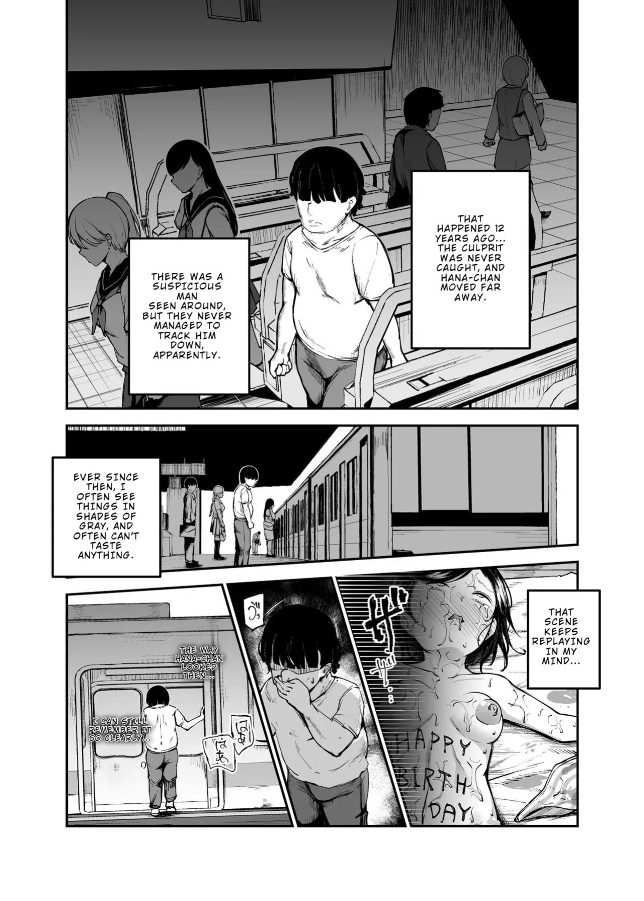 [Nyuu Koubou (Takamaru)] Daisuki Datta Hana-chan ga Happy Birthday-ape Sareta Hi EX Time Slip shite Hannin o Sagashidase!! | The Day my Beloved Hana-chan Got a Happy Birthday Surprise [English]