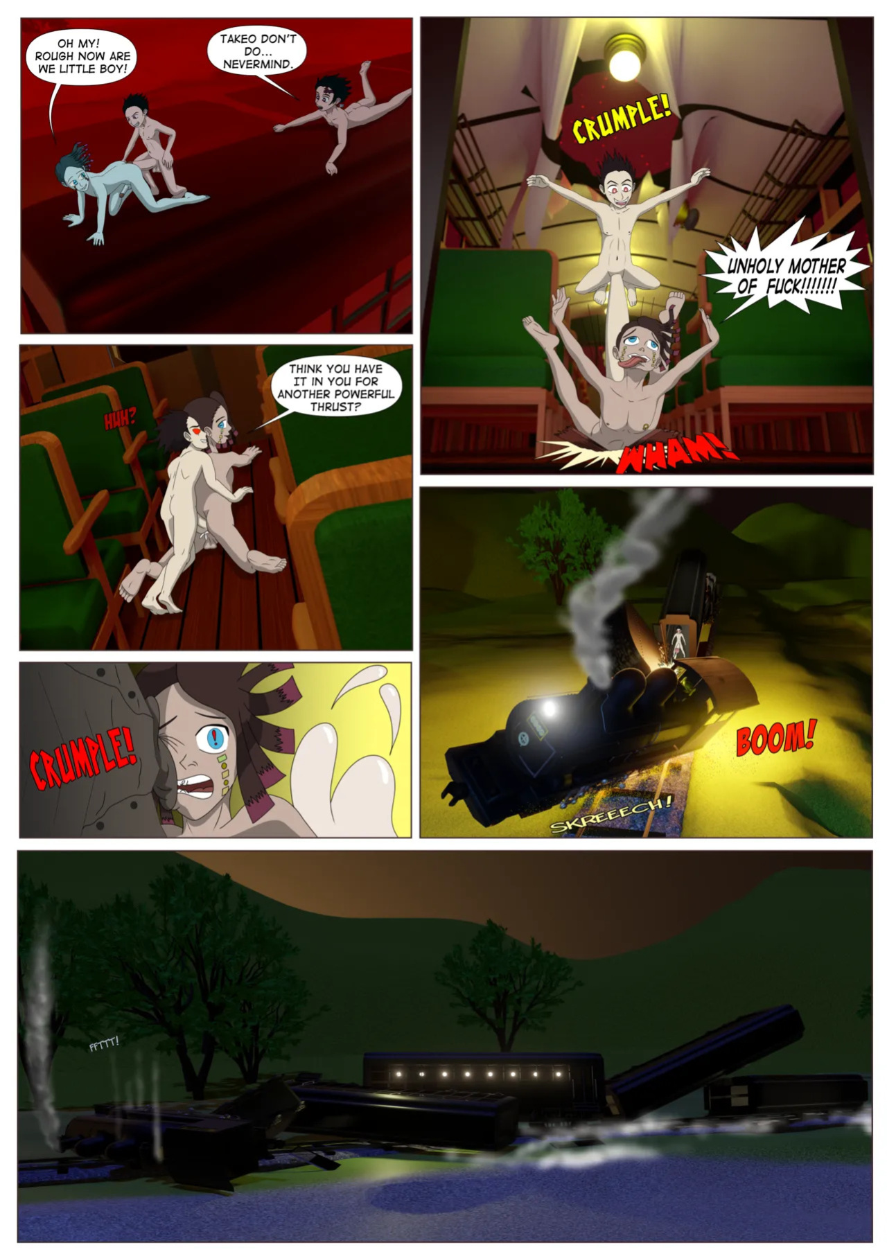 [Bumwolf] Demon Layer 3 - Fucken Train
