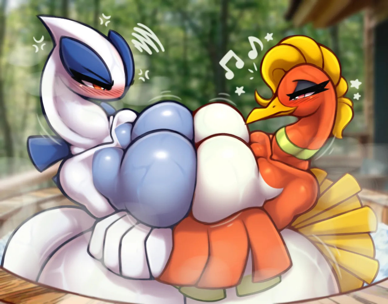 [PresiAlexander] Legendary Bird Moms (Pokémon)