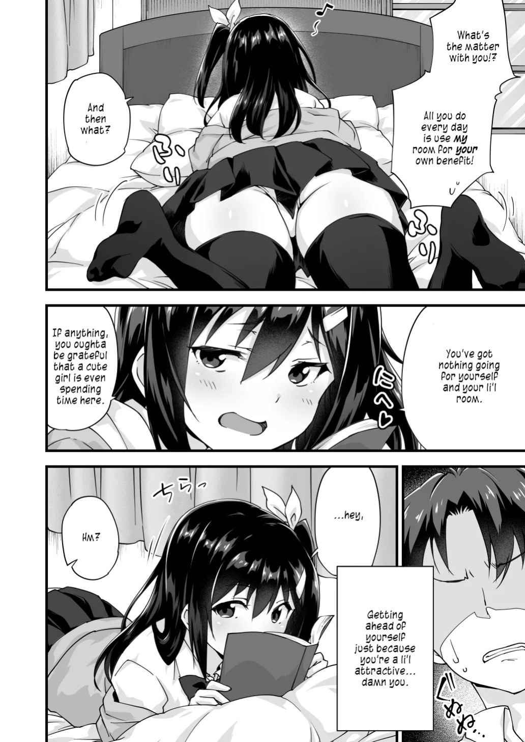 [Doushoku (Morinaga Ramune)] Osananajimi to Kenka Ecchi ~Sunao ni Narenai Namaiki Kanojo~ [English] [s. D. g. scans] [Digital]